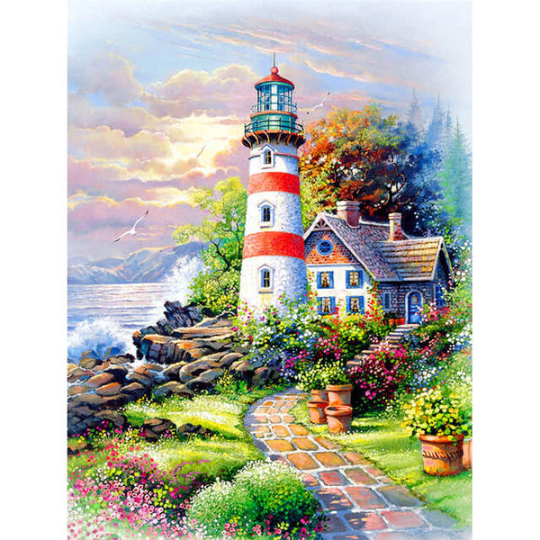 Diamond Painting Maine Lighthouse - OLOEE