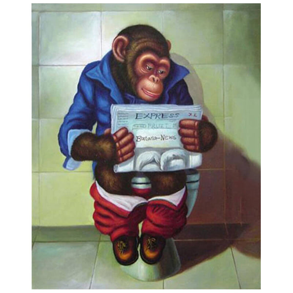 Monkey Bathroom