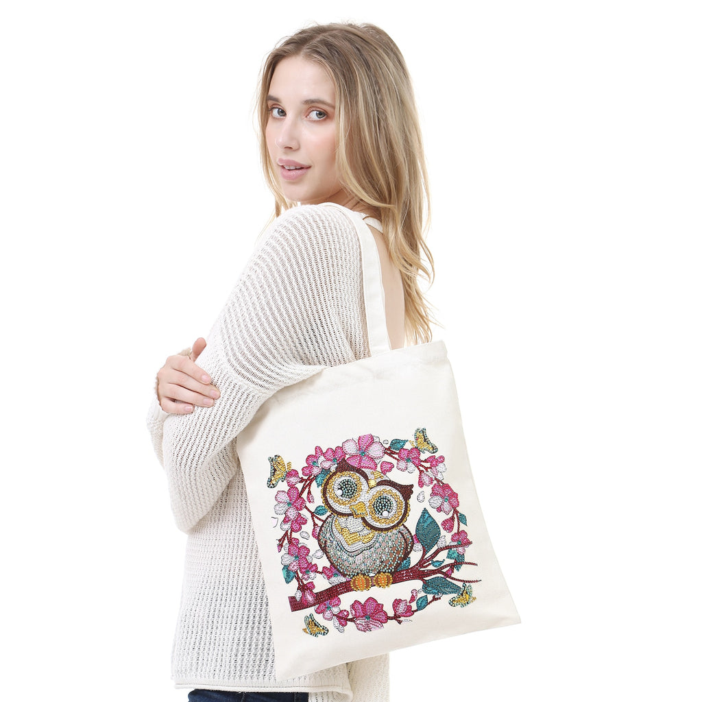 Diamond Painting Kits for Adults Tote Bag with Handles, Diamond Art Bags,  Merchandise Bags Christmas Gifts for Women