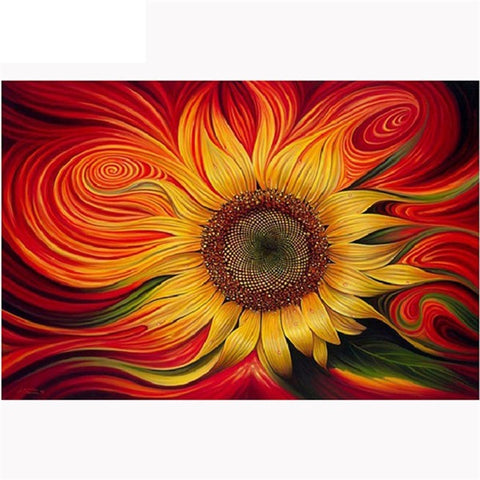 Diamond Painting Colorful Sunflower - OLOEE