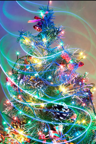 Diamond Painting Christmas Tree Lighting - OLOEE
