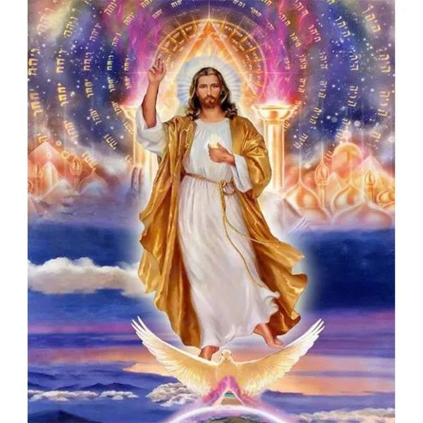 Jesus With Dove