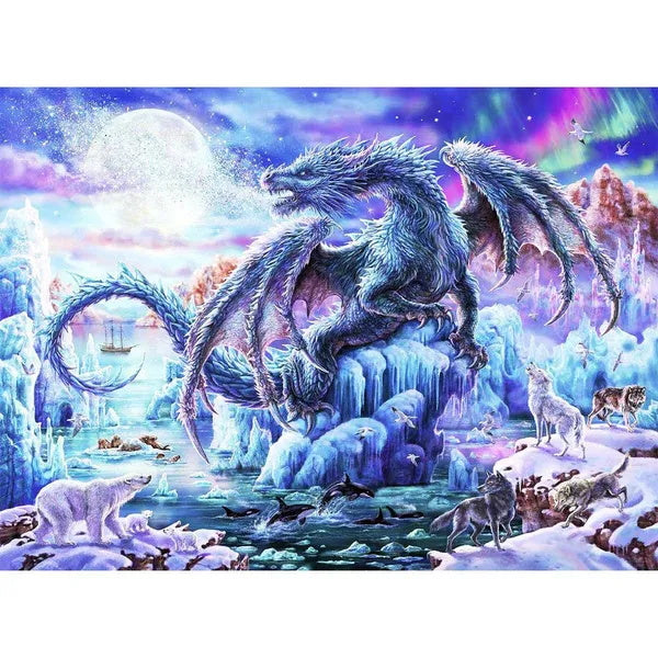 Mystical Ice Dragon