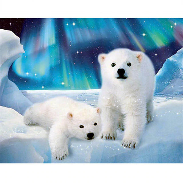 Diamond Painting Polar Bears - OLOEE