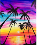Diamond Painting Rainbow Coconut Tree - OLOEE