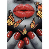 Red Lips Butterflies