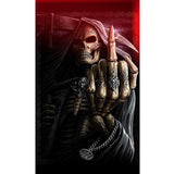 Diamond Painting Cool Skull Gothic - OLOEE