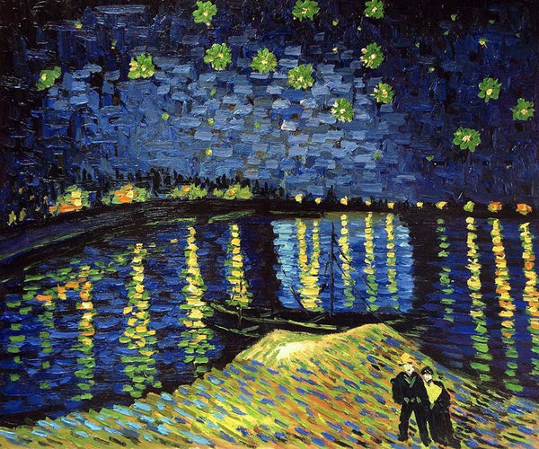 Diamond Painting Starry Night Over the Rhône Van Gogh - OLOEE