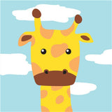 Diamond Painting Cartoon Sky Giraffe - OLOEE