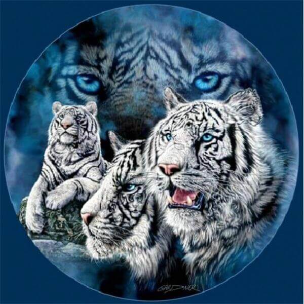 Diamond Painting Tiger Painting - OLOEE