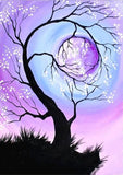 Tree Holding The Moon