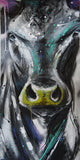 Diamond Painting Angry Buffalo Oil Painting - OLOEE