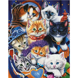 Diamond Painting Cute Cats And Kittens - OLOEE
