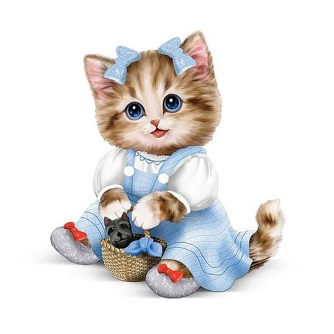 Diamond Painting Cute Kitten Cat - OLOEE