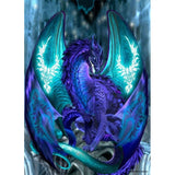 Diamond Painting Blue Dragon - OLOEE