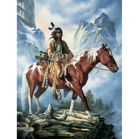 Diamond Painting Indian Horse - OLOEE