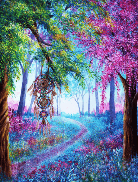 Diamond Painting Forest Dream Catcher - OLOEE