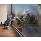 Diamond Painting Cat Tiger Selfie - OLOEE