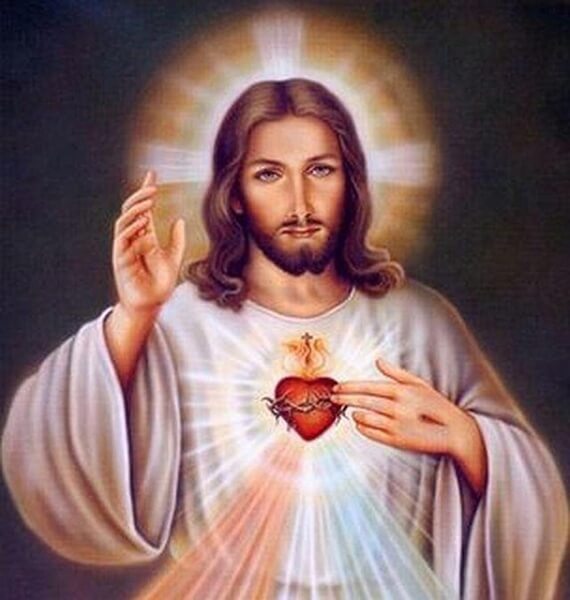 Diamond Painting Sacred Heart of Jesus - OLOEE