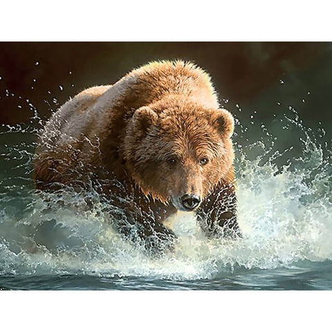 Diamond Painting Grizzly Bear - OLOEE
