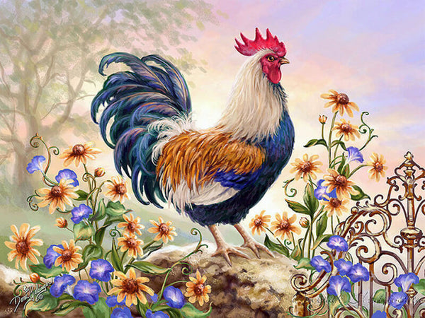 Diamond Painting Rooster Art - OLOEE