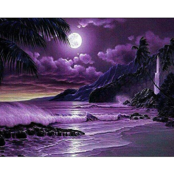 Purple Night Beach