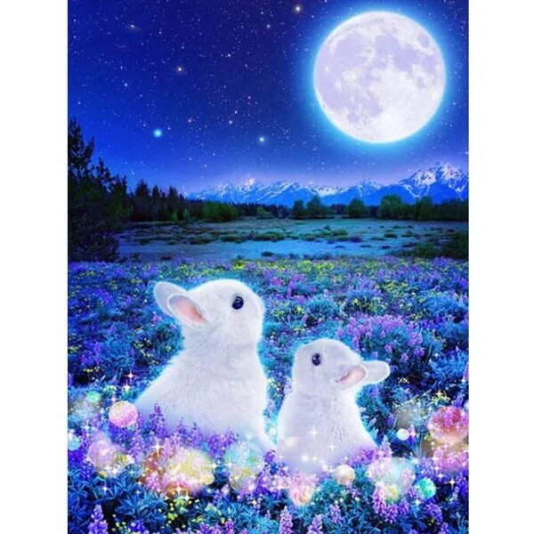 Rabbit Moon Grassland