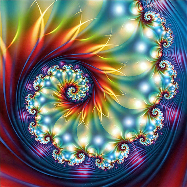 Spiral Fractal Abstract