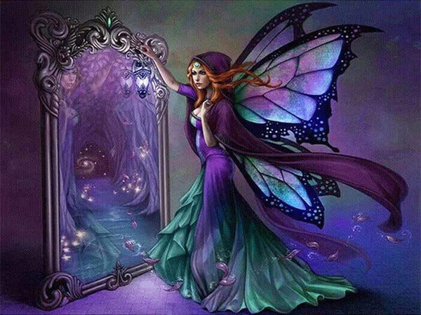 Purple Butterfly Fairy