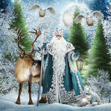 Diamond Painting Santa Claus Animals - OLOEE