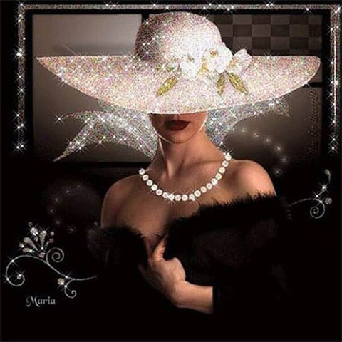 Diamond Painting Elegant Woman - OLOEE