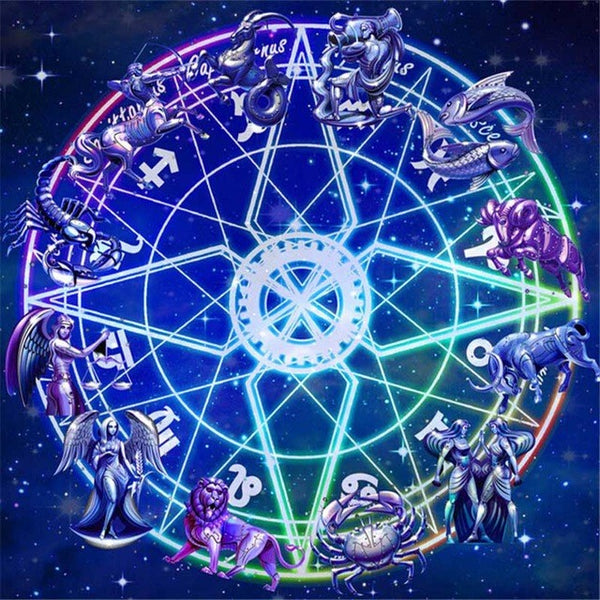 Diamond Painting Symbols Zodiac Horoscope - OLOEE