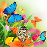 Diamond Painting Butterflies and Flowers - OLOEE