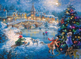 Diamond Painting Children Play In Winter - OLOEE