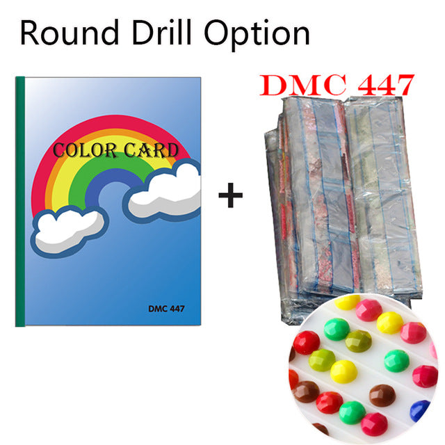 447 DMC Color Comparison Chart - MyCraftsGfit - Free 5D Diamond